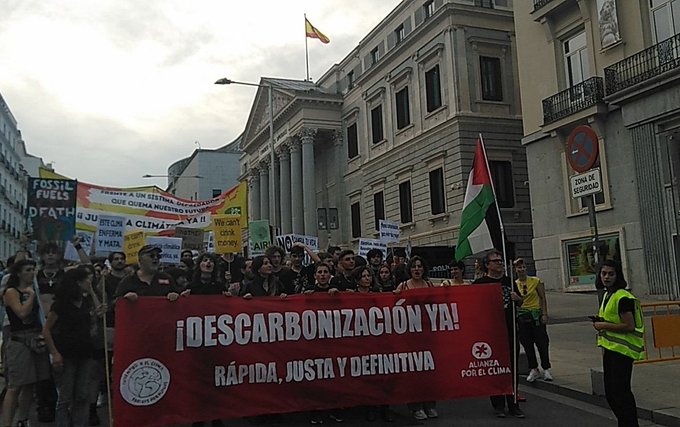 Foto de la manifestación 