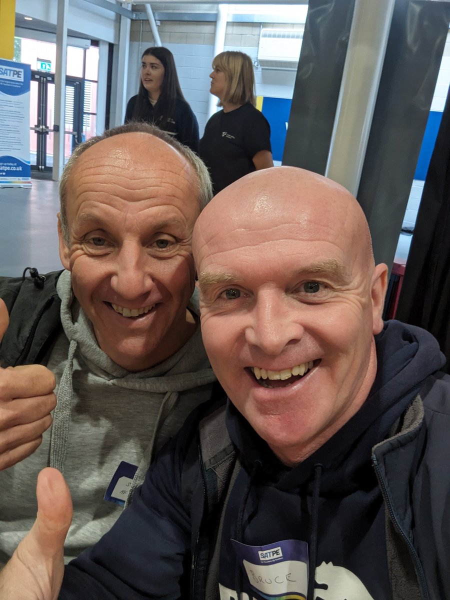 MrMoIHSPE's tweet photo. @SATPE1 It's not true, you can teach old dogs new tricks!! 😆 Enjoying learning new things at #SATPEconf23 https://t.co/mxY8hyG677