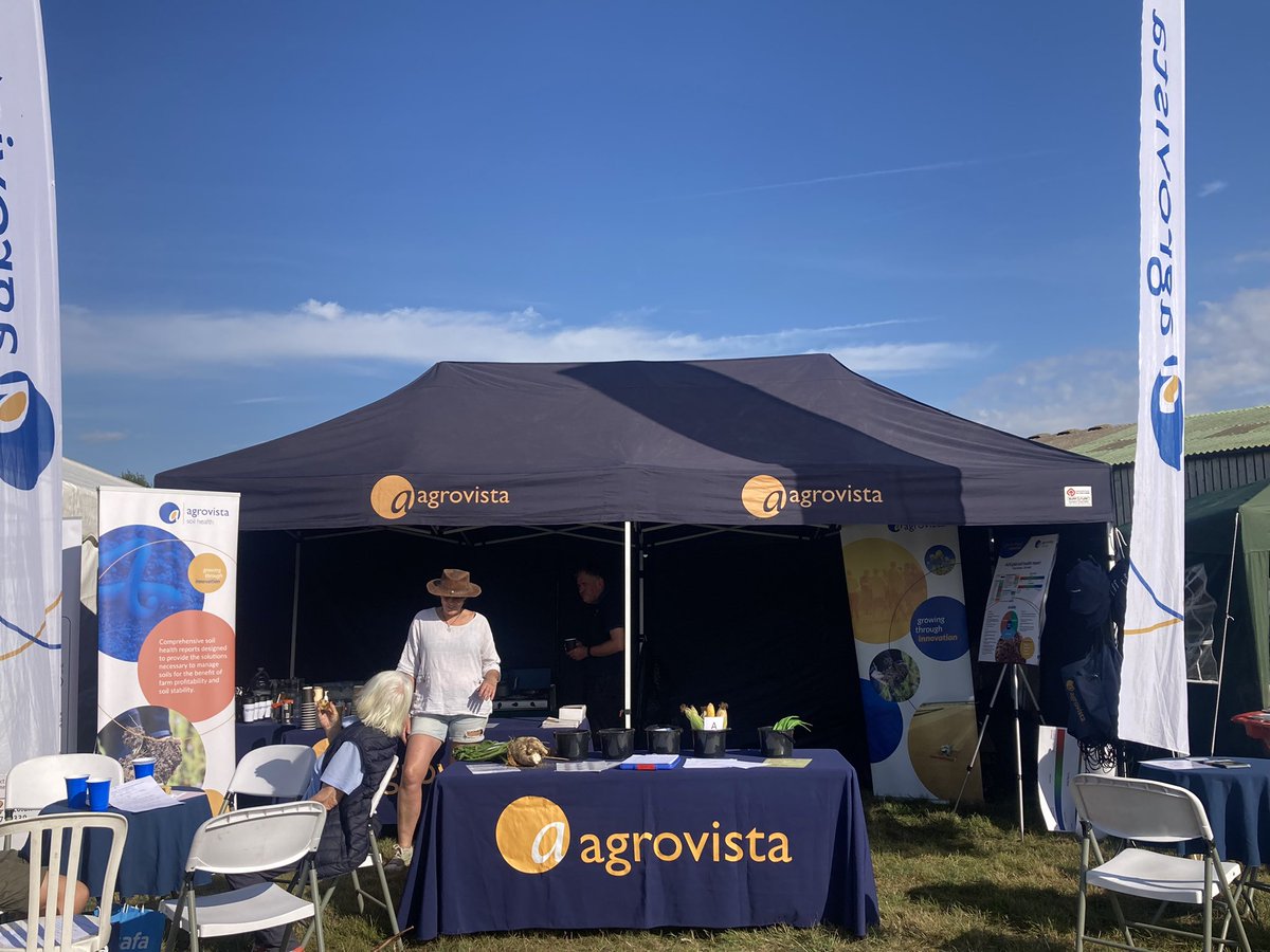 All set up at the #WestGrinsteadPloughingMatch   Huge turnout on this scorcher of. September day. Great to catch up with customers and friends whilst raising funds from refreshments for The Farming Community Network <a href="/FCNFarmWell/">FarmWell</a> <a href="/AgrovistaUK/">Agrovista UK</a>