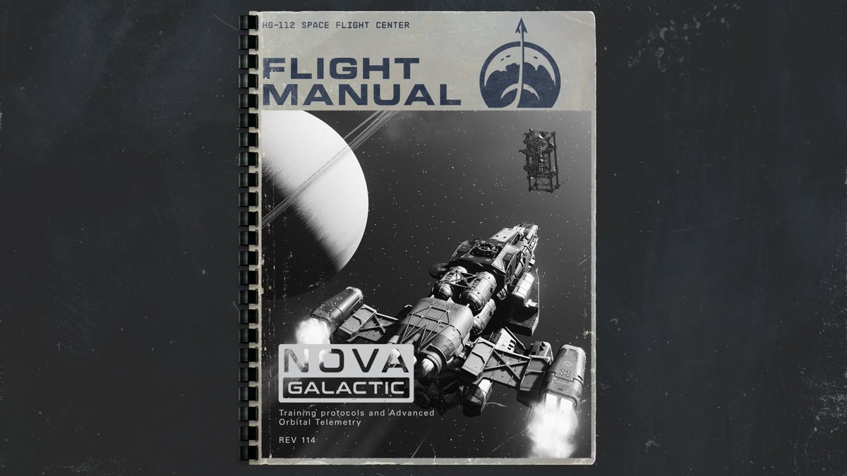 _Nexus's tweet photo. More games should allow you to create fake book covers and manuals. 

The photo mode in #Starfield  deserves 👏 https://t.co/xNXQG1OHwA