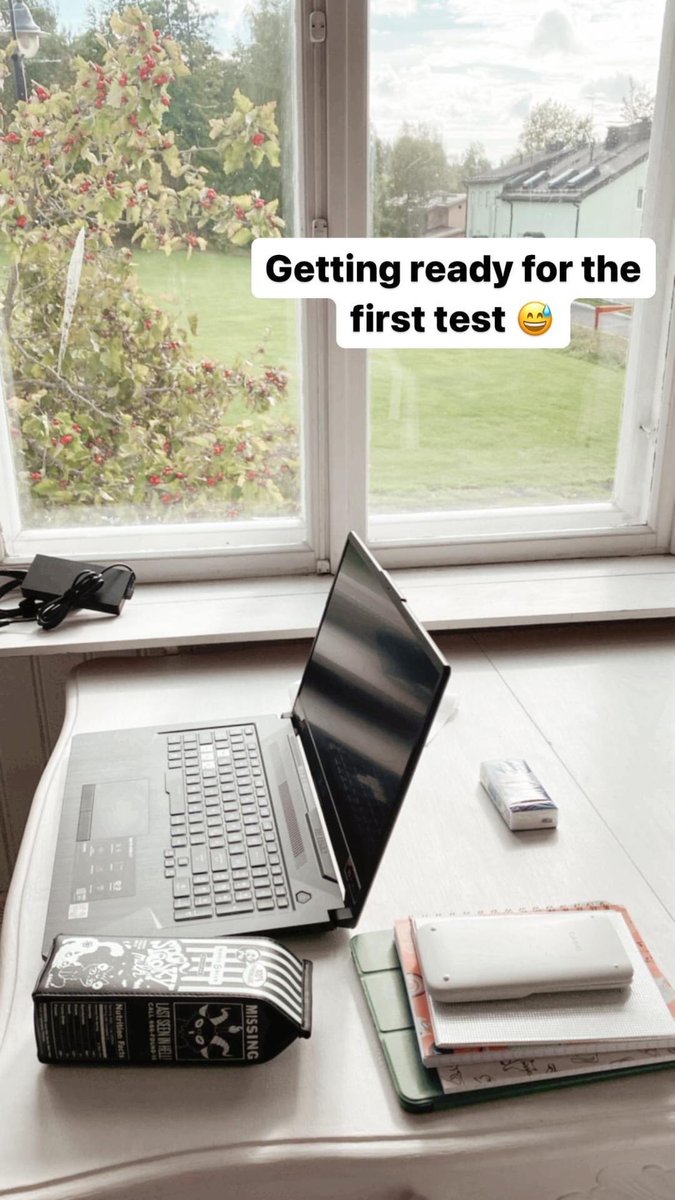 The perfect spot for studying and work! 🥰 #weekendfun #ilovefinland