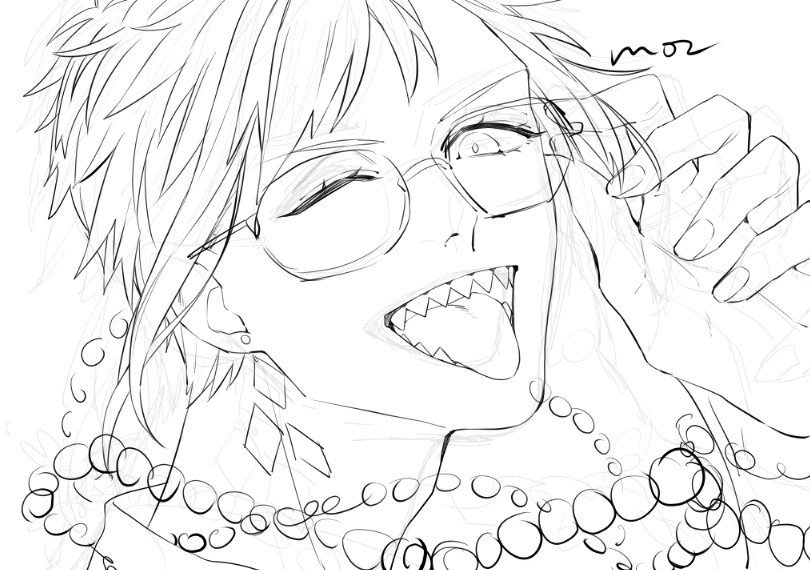 ChatMOZ「好きな男の顔を描くことは精神衛生上良いこととされており、日常生活に積極的に取り入れることが推奨されています。」 