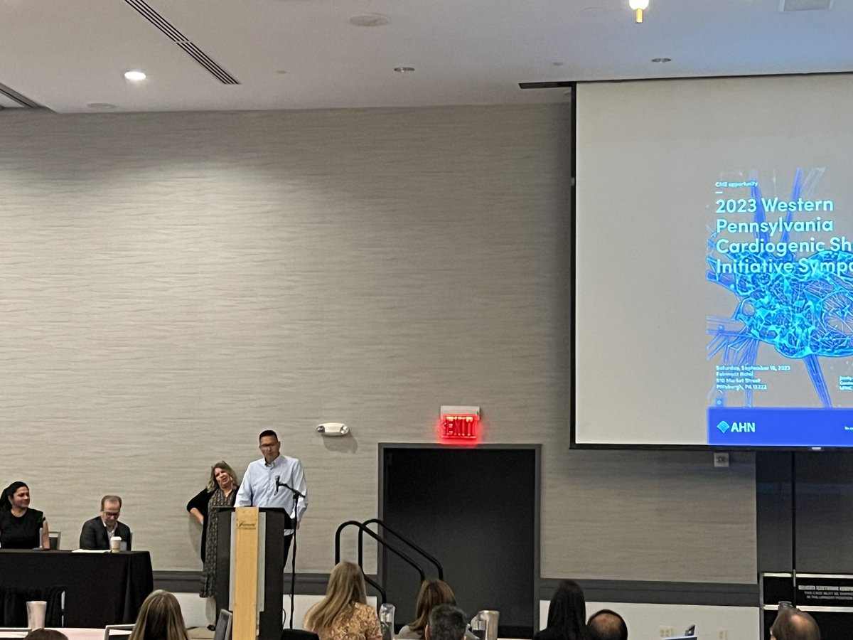 Another #ShockSaturday here in Pittsburgh! <a href="/manreetkanwar/">Manreet Kanwar</a> kicks things off for the 2nd annual Western PA Cardiogenic Shock Symposium <a href="/PaChapterACC/">PA Chapter, ACC</a> <a href="/HviUpmc/">UPMC Heart and Vascular Institute</a> <a href="/AHNtoday/">AHN</a> <a href="/AHN_CVI/">AHN_CVI</a>
