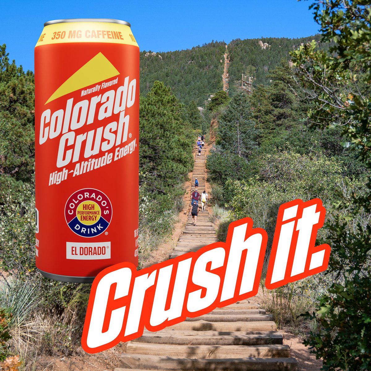 Spike_Energy's tweet photo. Name this famous hike! Have you crushed it? 

#coloradosprings #manitousprings https://t.co/fvIdQBu7nS