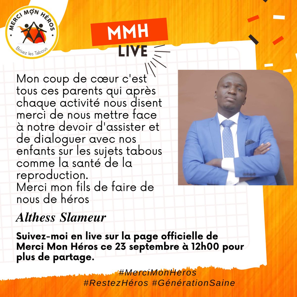Merci Mon Héros tweet media