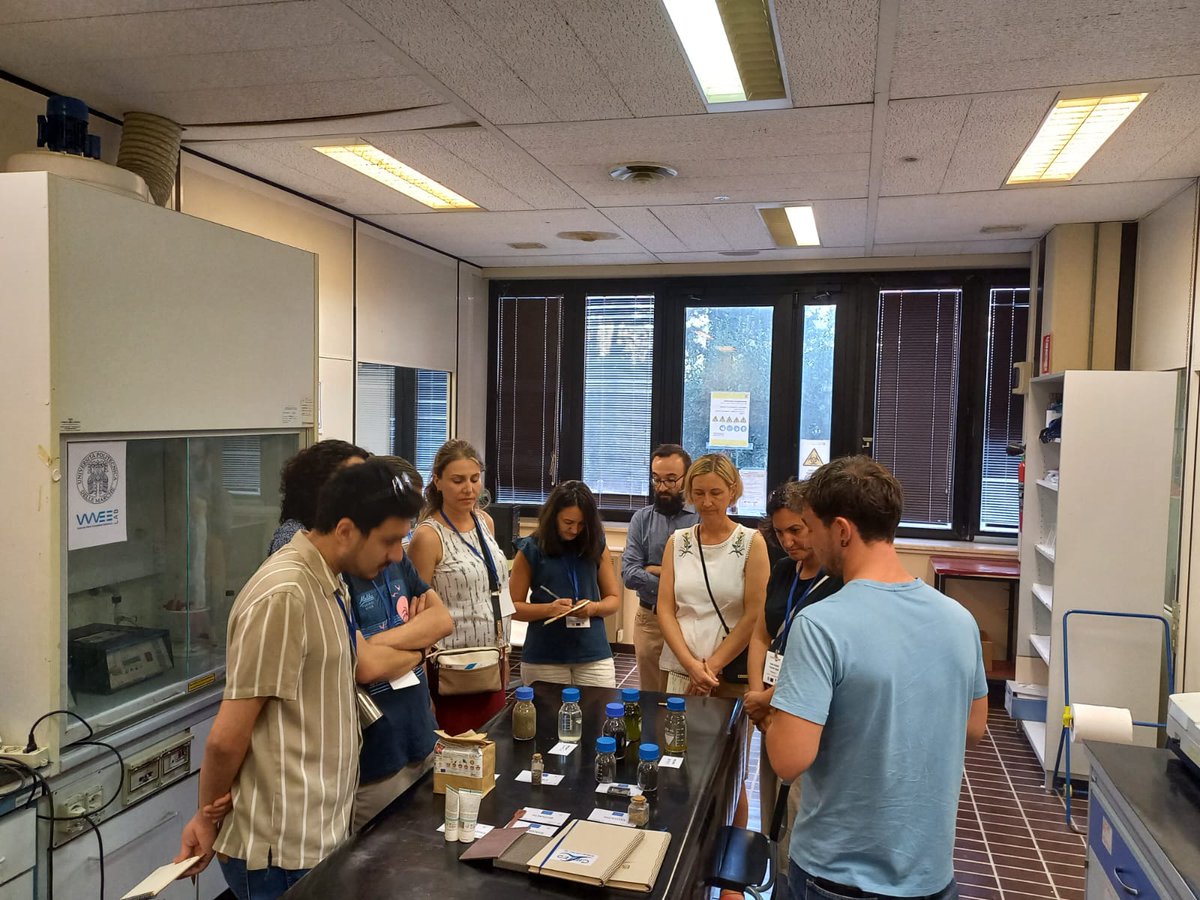 EnvSmart4's tweet photo. TUBITAK Researchers seem happy 🙂 in #Italy. What a #mobilityprogram for the #SMART4ENV project. Part of our activities on the second day of the program, September 12, 2023. A technical visit to the laboratories (DIECA and DII Department) @UnivPoliMarche #turkey #smartenvironment https://t.co/bbNxWwciNv