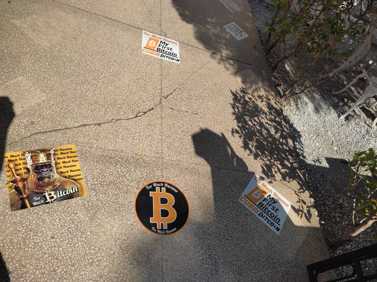Cuba_BTC's tweet photo. 🧑‍🎓 Comenzamos la 1era clase de la 1era edición de My First Bitcoin en Cuba🇨🇺

🔥El bar Too Much ahora es el centro de la educación de Bitcoin en Cuba, gracias a todos los que hacen realidad este sueño 🧡 https://t.co/ohnJblTav8