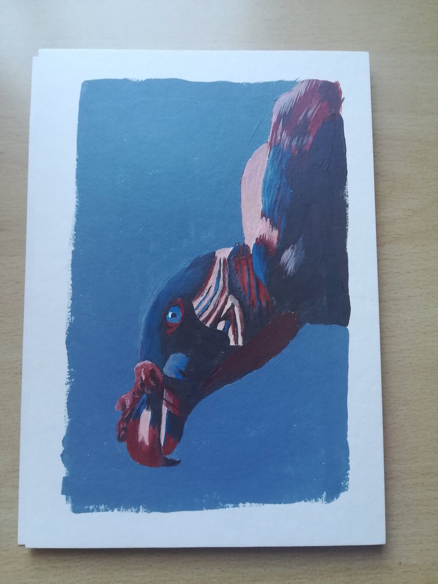 Ein komischer Vogel.