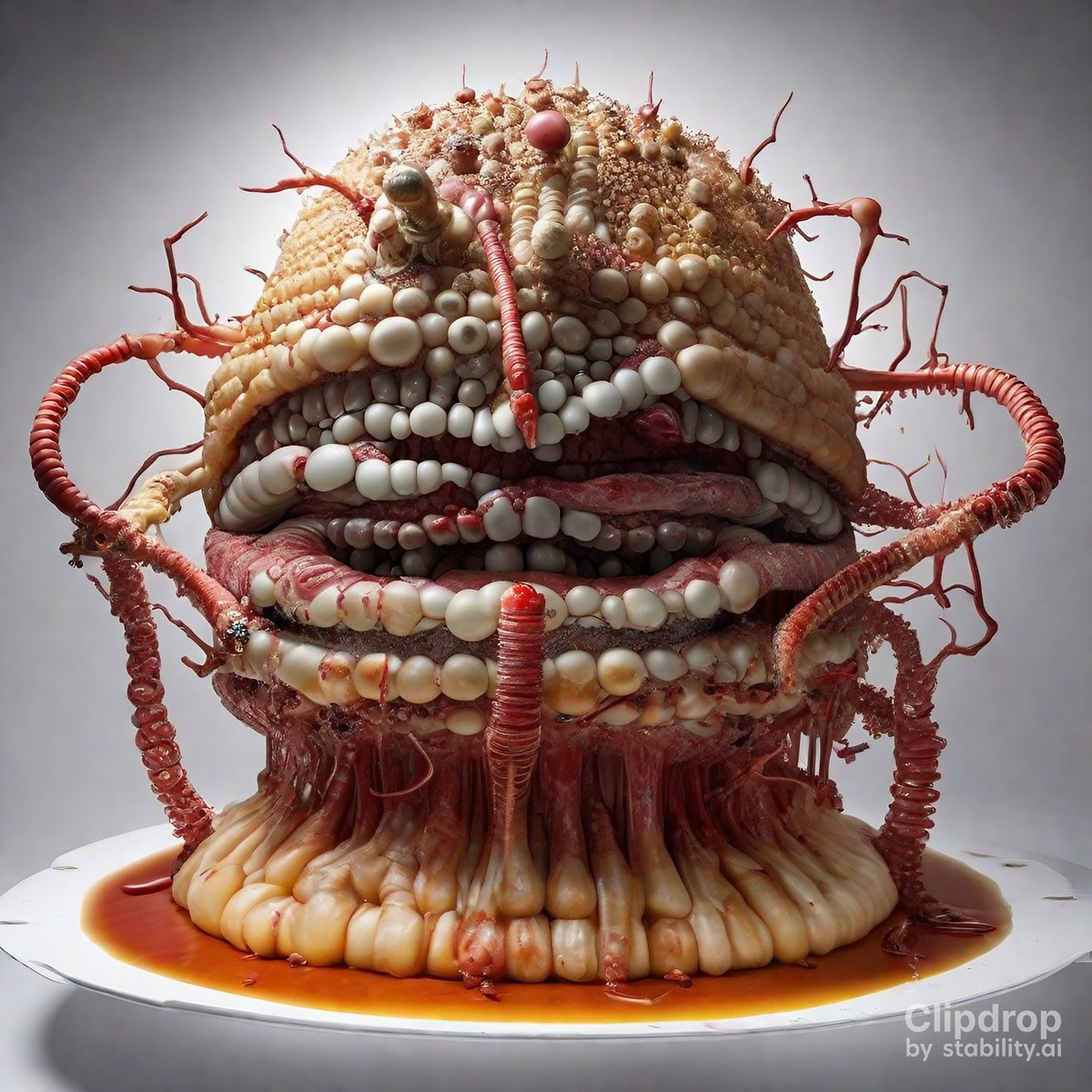 mann_hodge's tweet image. Trying to make a King again, out of &quot;molecular gastronomy&quot;.  #aiart #aioops