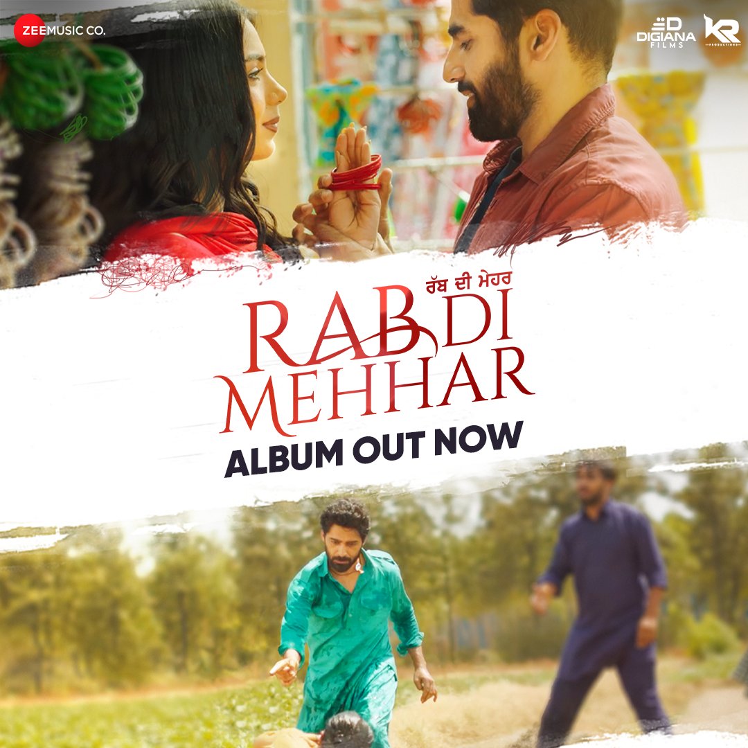 ZeeMusicCompany's tweet photo. ਰੱਬ ਦੀ ਮੇਹਰ , ਮਜ਼ਹਬ ਤੋਂ ਪਾਰ ਦੀ ਗੱਲ ਹੈ

Tune in to an album that will make you feel all things love ❤️

https://t.co/6hFsEgH0RI

#RabDiMehhar ALBUM is OUT NOW!

 #AjaySarkaria #KashishR #DheerajKKumar #Tejinder #AnjuMonga  #KamalKhan @arpitafolk #OyeKunaal #DigianaGroup https://t.co/SJSLg2vmf9