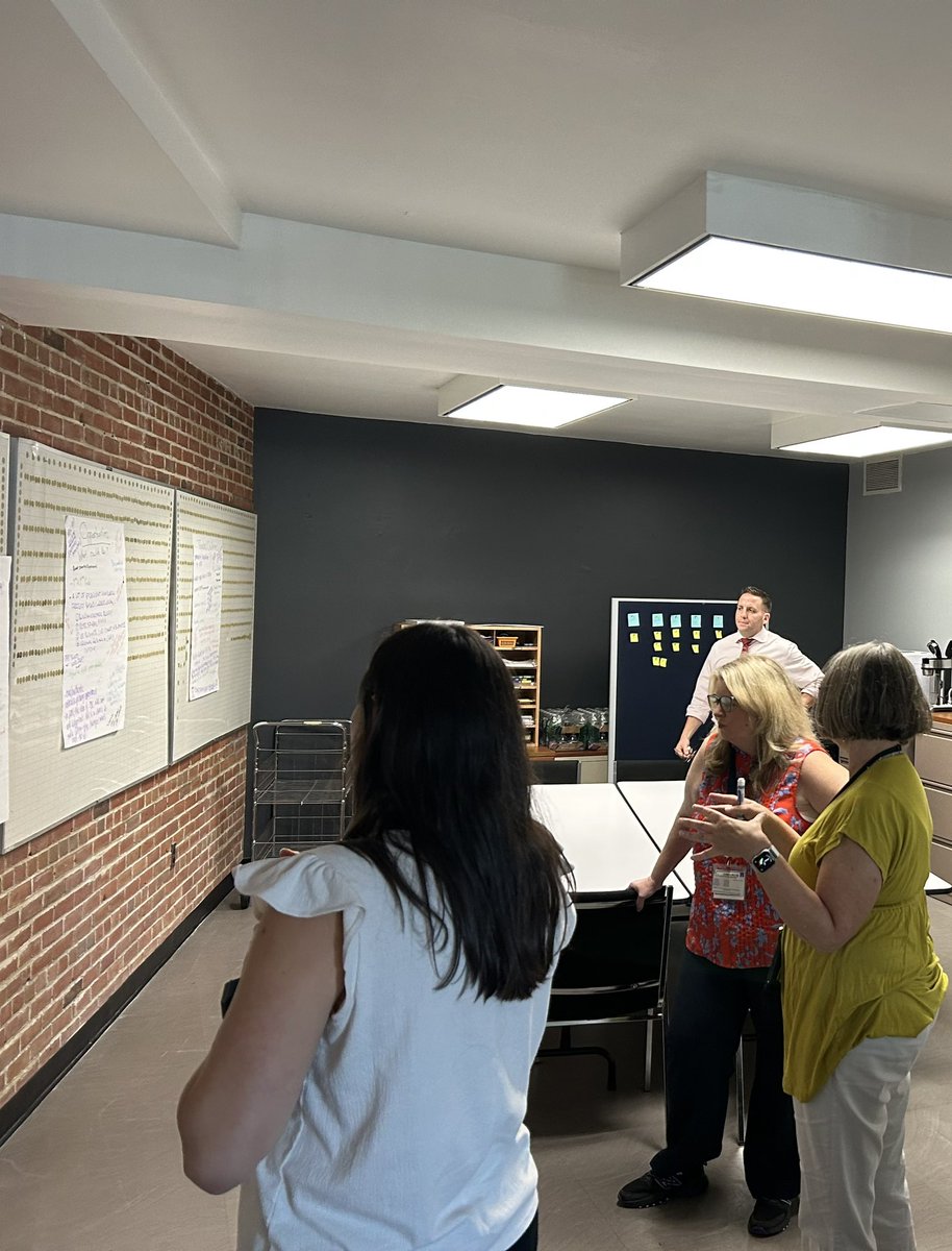 DrAPease's tweet photo. “We can do better” is baked into our culture. A peak behind the scenes at a team engaged in a SWOT program analysis at #Greeley HS last week. Faculty, PD Team members, building and district leaders collaborating to plan forward. #WeAreChappaqua @chappaqua_csd #ChapPDTeam https://t.co/SppymI5tKt