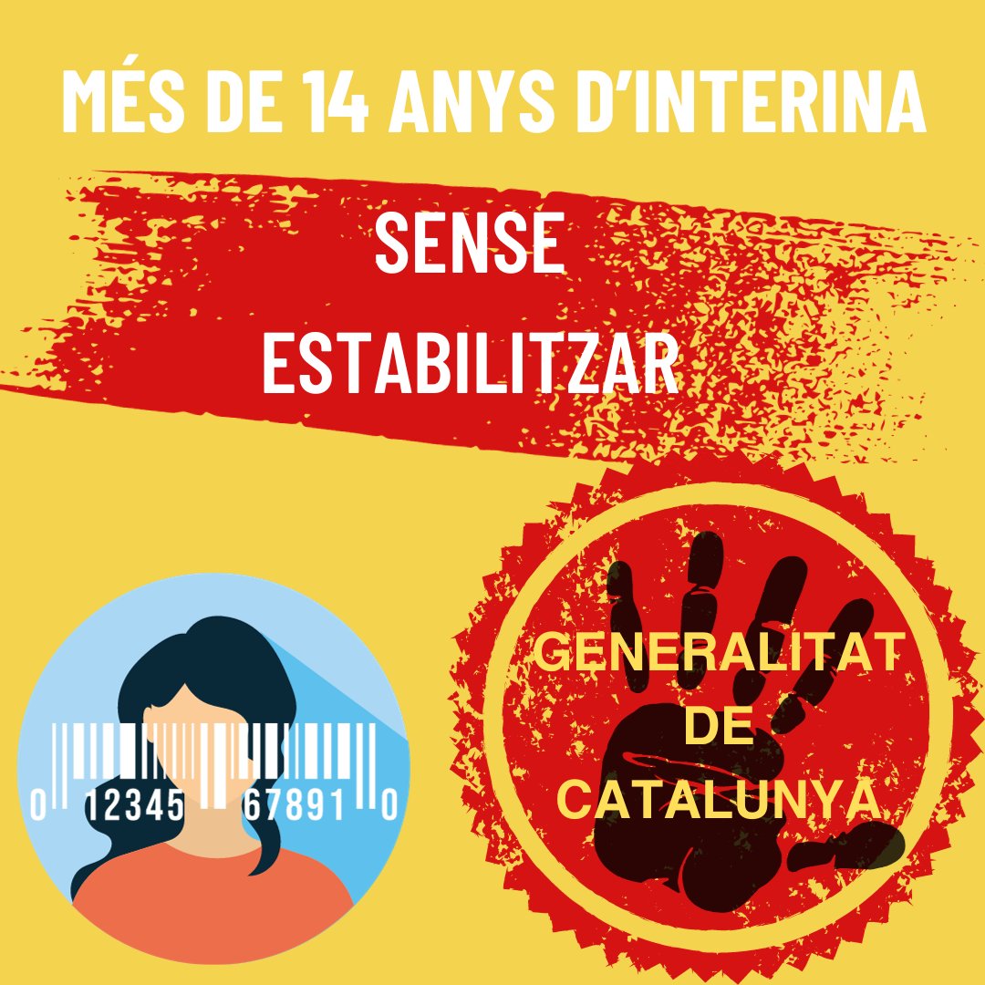 PAPEGC's tweet photo. @Esquerra_ERC @LauraVilagra @martarovira PROU MALTRACTAMENT A LES TREBALLADORES INTERINES! FIXESA JA! #oposicions #interines #generalitatdecatalunya https://t.co/NFKG0b2A5v