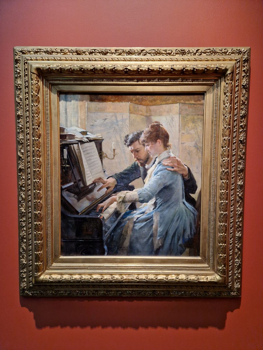 RiittaVanhatalo's tweet photo. Kiitos @AteneumMuseum upeasta runsaasta Albert #Edelfelt näyttelystä, joka on ollut suuri ilo nähdä useammankin kerran. #kuvataide #taide #taidehistoria https://t.co/rCuS5Y2D01