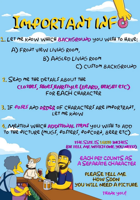 ArtistSimpson's tweet photo. Let's turn you int a Simpson!
 
Send your Pictures and Donuts here: https://t.co/Huuh5Zn20I

#simpsons #donuts https://t.co/Cph2ZvBrU7