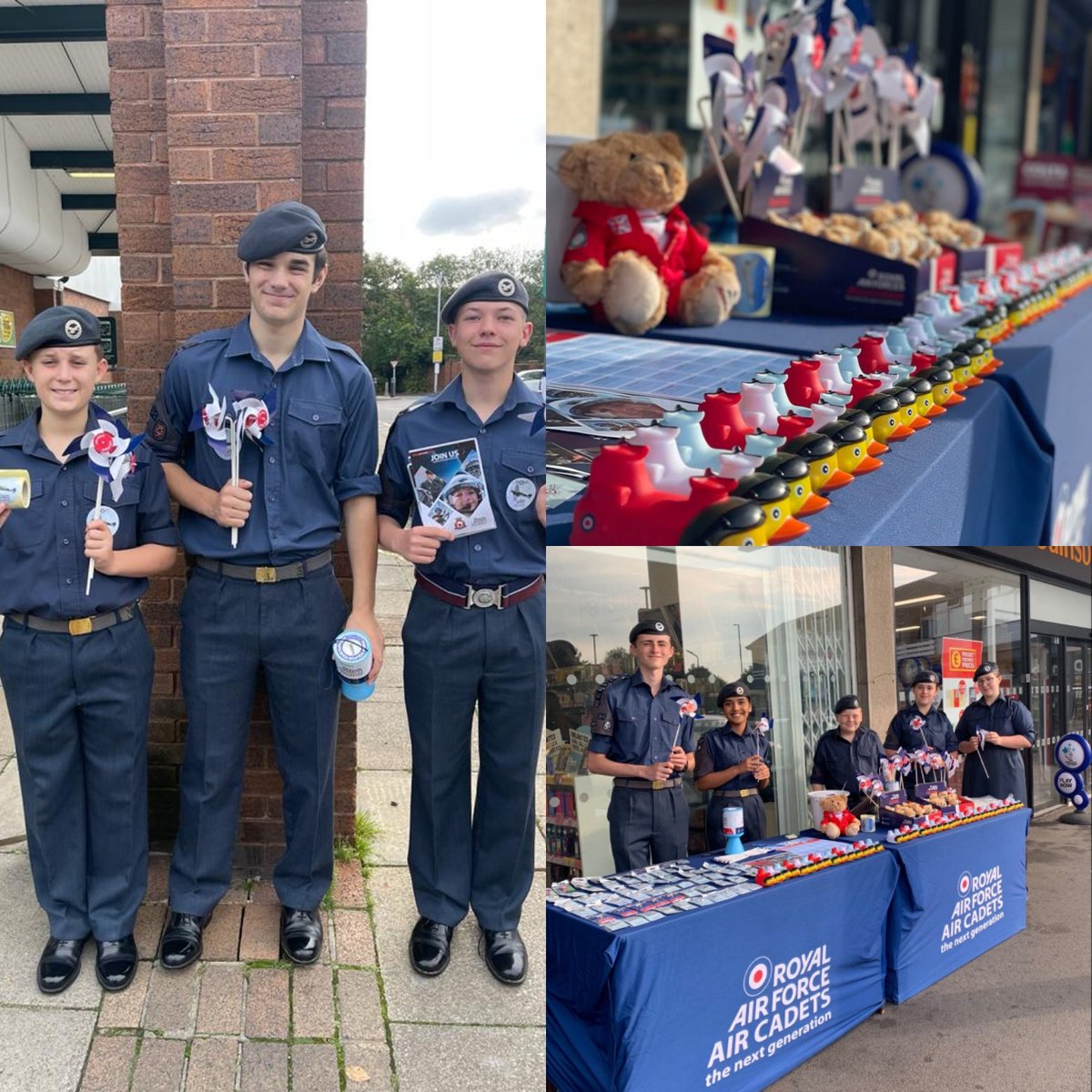 We're in Maghull Square today collecting for the <a href="/RAFAssociation/">RAF Association</a> #wingsappeal. Well done and thanks to everyone who contributed today.