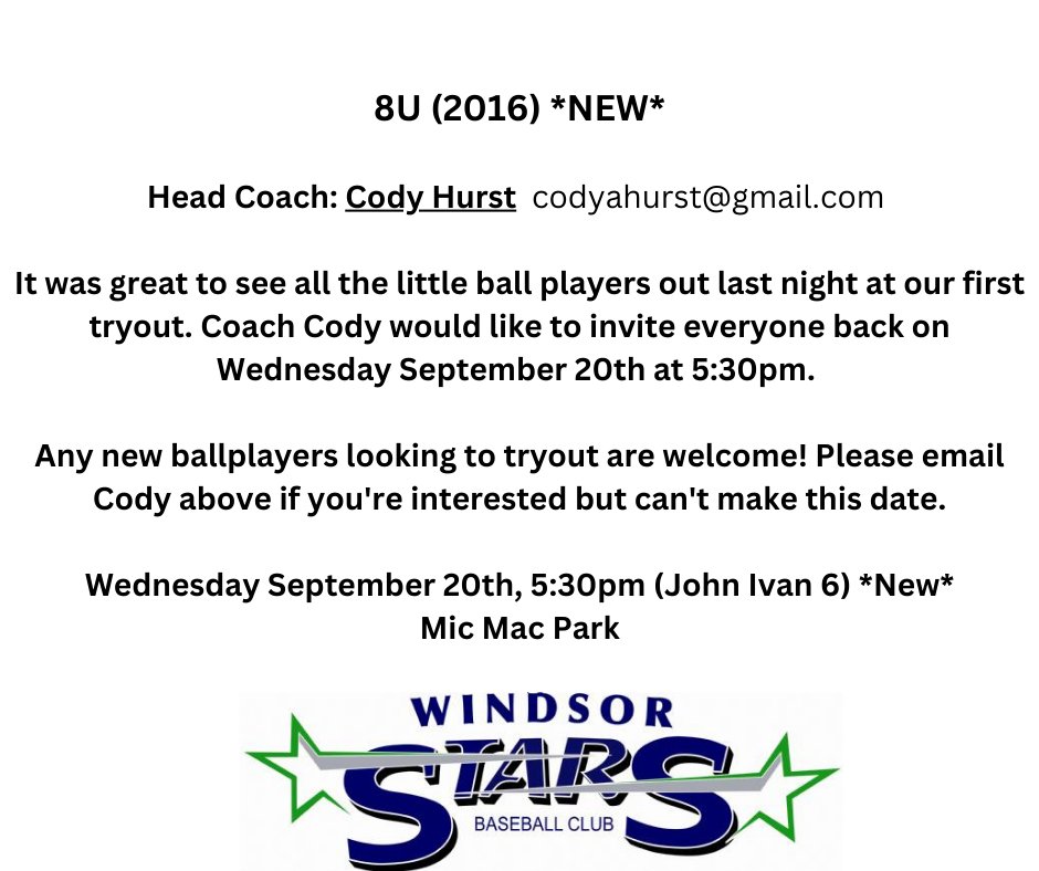 Come join the Jr Stars Program