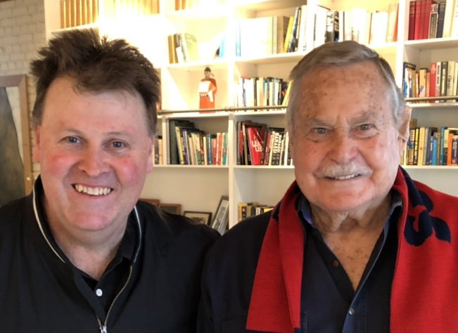 MaccaHeraldSun's tweet photo. What an incredible journey you went on, Ron. What an exceptional life well lived. Rest easy No.31. #RIPRonBarassi https://t.co/MQmQWXeMVa