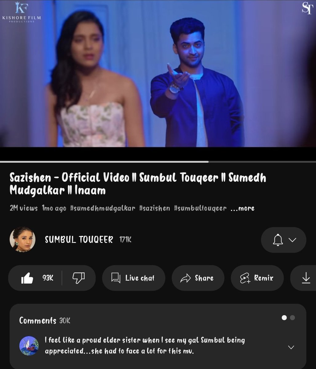 crowne01's tweet photo. Good Evening Sumbulsquad
Congratulations For 2 Million😀❤️😊
https://t.co/5gFEYIjO4D 🖇️🔗
•••♡Häïdär♡•••
I LoVe yOu sO mUcH @TouqeerSumbul
#SumbulTouqeerKhan #SumbulSquad #Sazishen #SumDar #WorldOfHaidar #HaidarsCrushSumbul #KavyaEkJazbaaEkJanoon https://t.co/lVMPZ530IR