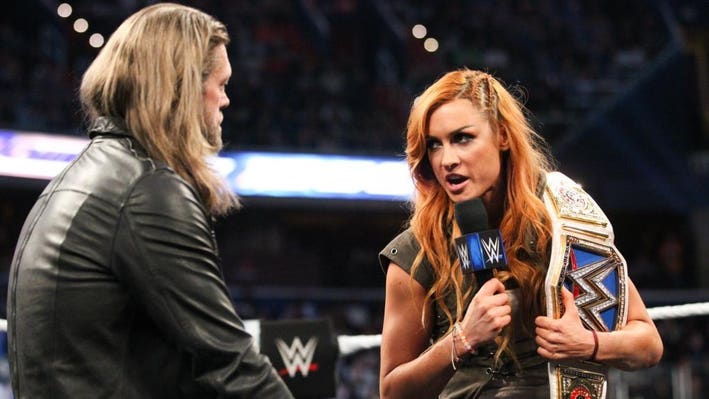 DaBexsterioway's tweet photo. @DeadlyAngelo97 @BeckyLynchWWE Best smackdown women's champion reign ever
#Relentlass https://t.co/8CpycA0Bs7