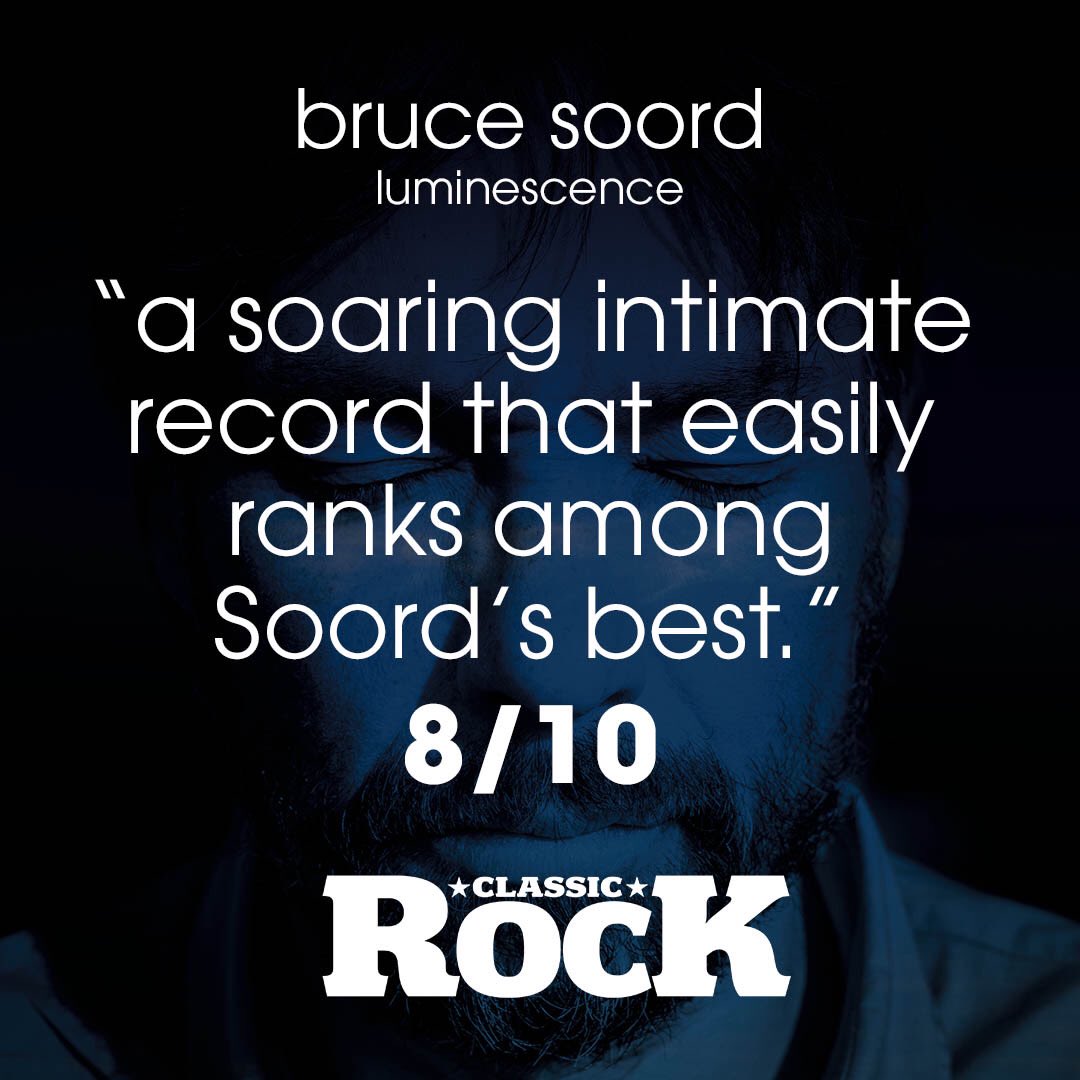 Bruce Soord (@bsoord) on Twitter photo Thanks to <a href="/ClassicRockMag/">Classic Rock Magazine</a> for the kind words about my new album. Released this coming Friday! Thanks to <a href="/ClassicRockMag/">Classic Rock Magazine</a> for the kind words about my new album. Released this coming Friday!