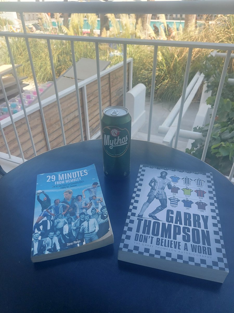 Greek holiday reading  , a memorable cup run and a memorable player ,
<a href="/Thompson1Garry/">Garry Thompson</a> , my 2nd Sky Blue hero .