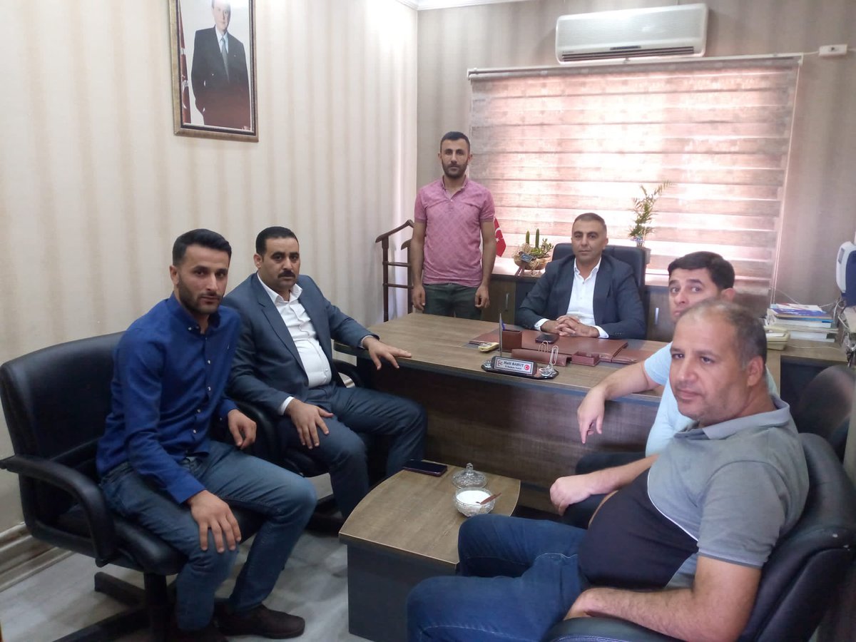MHP ŞANLIURFA İL BAŞKANLIĞI (@sanliurfa_mhp) on Twitter photo Nöbetçi Başkan olarak görev alan İl Yönetim Kurulu Üyemiz Sn. İbrahim Aslan, vatandaşlarımızın sorun ve taleplerini dinlemek üzere İl Başkanlığımızda görevinin başındadır.
<a href="/MHP_Bilgi/">MHP</a> <a href="/E_SemihYalcin/">E. Semih Yalçın</a> <a href="/mgmahmutgunes/">Mahmut Güneş</a> Nöbetçi Başkan olarak görev alan İl Yönetim Kurulu Üyemiz Sn. İbrahim Aslan, vatandaşlarımızın sorun ve taleplerini dinlemek üzere İl Başkanlığımızda görevinin başındadır.
<a href="/MHP_Bilgi/">MHP</a> <a href="/E_SemihYalcin/">E. Semih Yalçın</a> <a href="/mgmahmutgunes/">Mahmut Güneş</a>