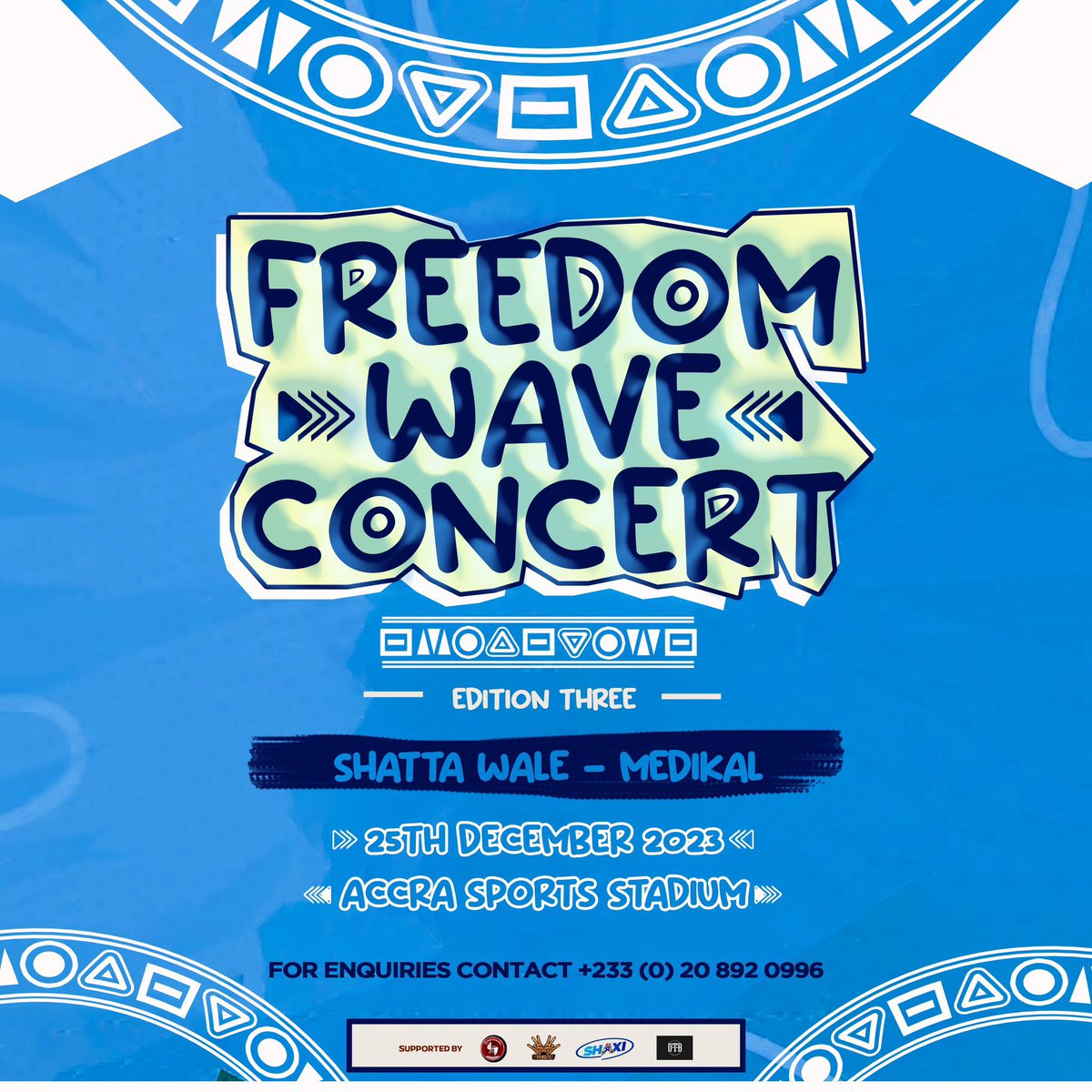 ShattaSZN's tweet photo. **Sunday, 24th December: 

Artists Dress Rehearsal &amp; sound check for various artistes on bill to perform @ #FreedomWaveFestival 

#FreedomWaveConcert #FWF23
#FreedomWaveConcert23 https://t.co/XiatZZr6Q7