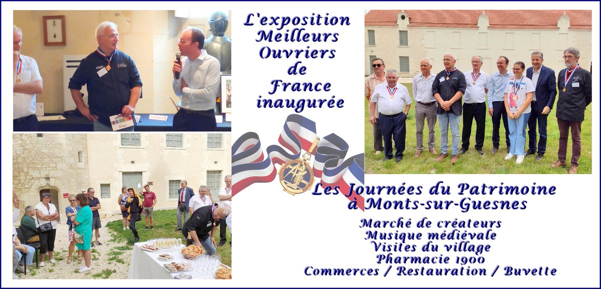 ADelumeau's tweet photo. Nos #journeeseuropeennesdupatrimoine  à @MontsSurGuesnes https://t.co/KaVRY9LDF6