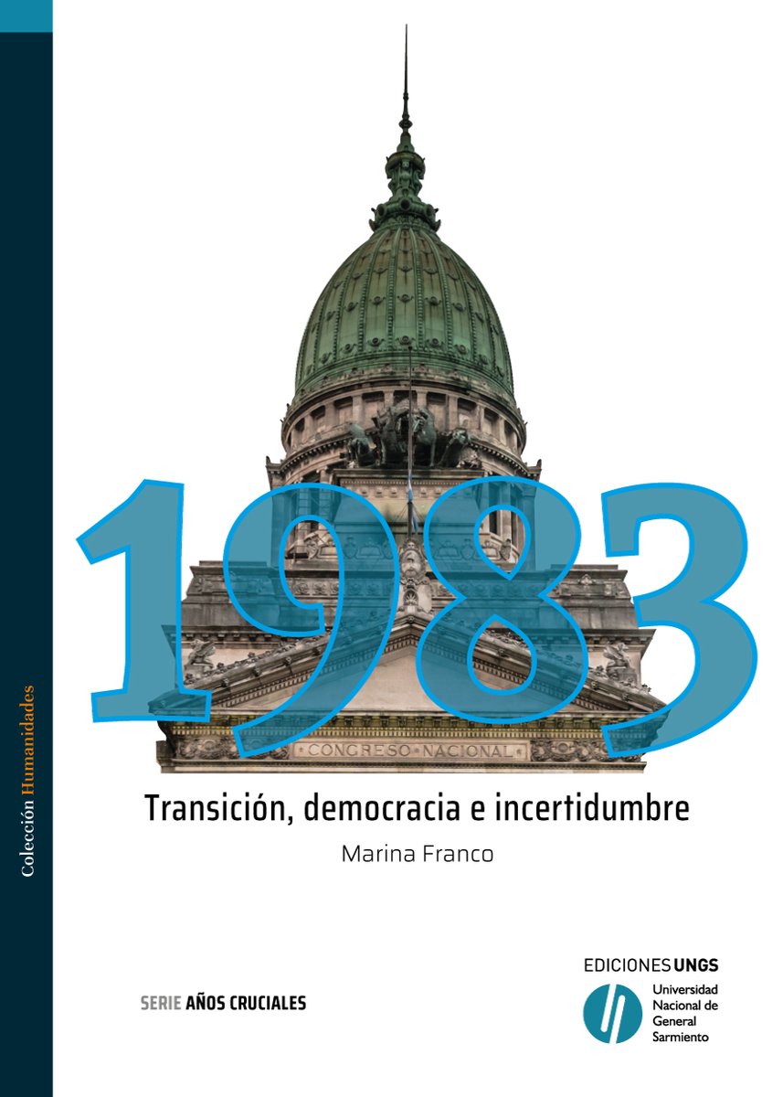Ernesto Bohoslavsky (@ebohos) on Twitter photo Quería dar la buena noticia de que acaba de aparecer el primer tomo de la colección "Años cruciales" por <a href="/EdicionesUNGS/">EdicionesUNGS</a>  Ya está impreso "1983" de la colega y amiga Marina Franco (ediciones.ungs.edu.ar/libro/1983/  En los próximos meses se vienen los tomos de 1776, 1810, 1969, 1880... Quería dar la buena noticia de que acaba de aparecer el primer tomo de la colección "Años cruciales" por <a href="/EdicionesUNGS/">EdicionesUNGS</a>  Ya está impreso "1983" de la colega y amiga Marina Franco (ediciones.ungs.edu.ar/libro/1983/  En los próximos meses se vienen los tomos de 1776, 1810, 1969, 1880...