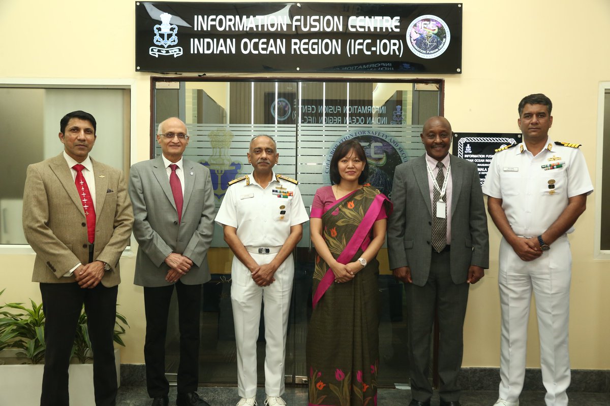 IFC_IOR's tweet photo. 4 of 4
@MuanpuiiSaiawi, Joint Secretary (D&ISA) @MEAIndia concluded #MISW23 resonating the spirit of collaboration, mutual trust and India’s commitment to #DCoC/JA countries.
#CollaborativeSecurity
#MaritimeCollaboration
#SAGAR @PMOIndia https://t.co/811664TBy9
