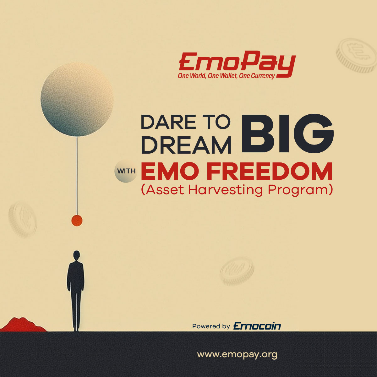 imemopay's tweet photo. 🚀 Set Your Financial Aspirations High: Dare to dream big!

Visit 👉🏻 https://t.co/IxmAS6dVCI

#EmoFreedom #FinancialFreedom #AssetHarvesting #Emopay #WealthBuilding #financialplanning #SmartInvesting #Investment #Goals #DreamBig #Emocoin #secure #Crypto #cryptocurrecy #sunday https://t.co/j5bfZNhIWj