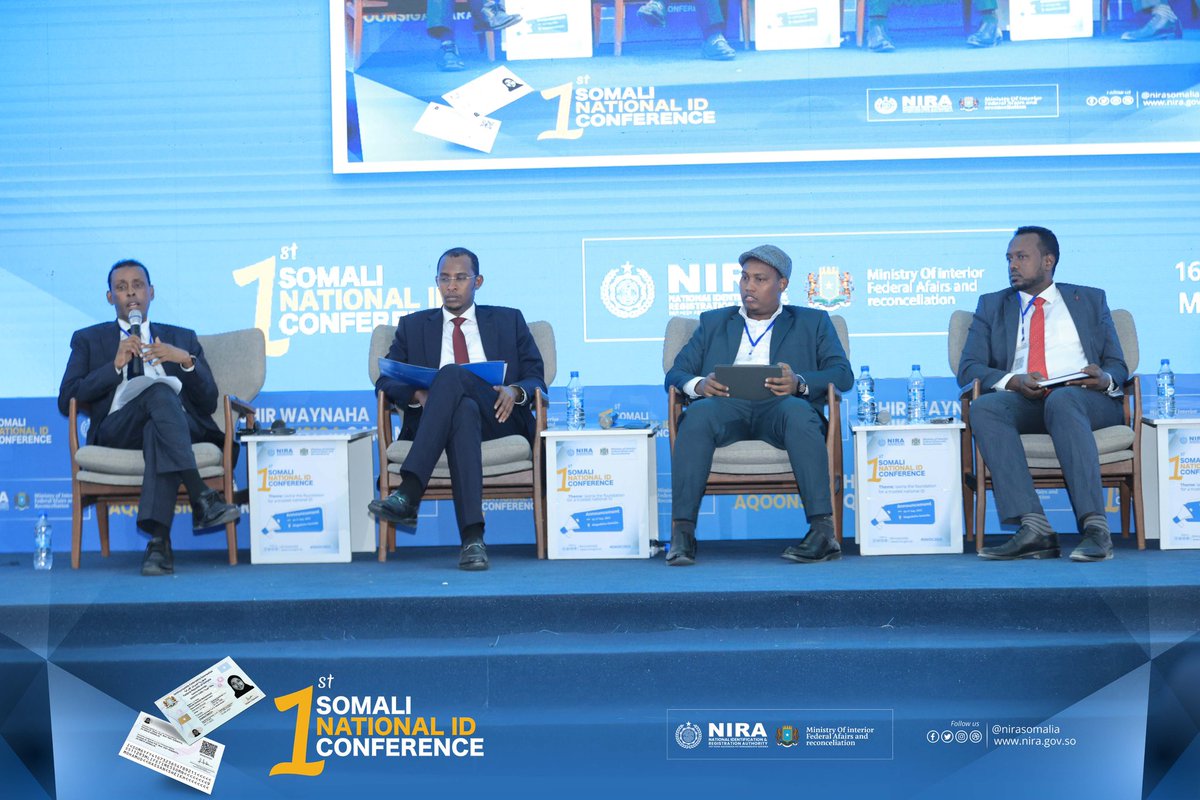 MoIFARSomalia's tweet image. The second panel discussion explores the crucial legal and regulatory foundations for the Somali National ID.

#NationalIDConference #MoIFAR #NIRA #ID4All #SNIDC2023