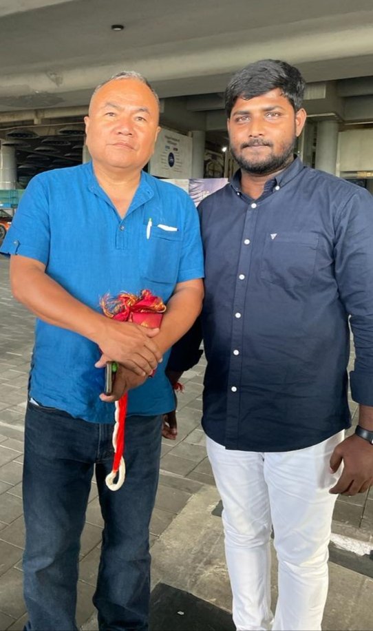 SaiKakerla's tweet image. Received Mizoram CLP leader &amp;amp; 4 times @MLA Shri @PUzodingulangaratle  For CWC Meeting Held In Hyderabad. 
@VenkatBalmoor @AbhijeetNSUI @revanth_anumula @Manikrao_INC @kcvenugopalmp @RahulGandhi @rssurjewala @priyankagandhi 
#CWCMeetingHyd #CWC_Hyderabad #CWC2023