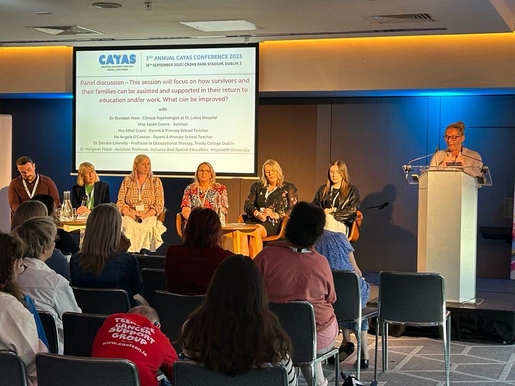 Panel discussion just beginning on assisting survivors in education... with parents, survivor Sarah, educator, psychologist and occupational therapist. @deirdretcd @magsflood @AngelaCU22 @etlygr