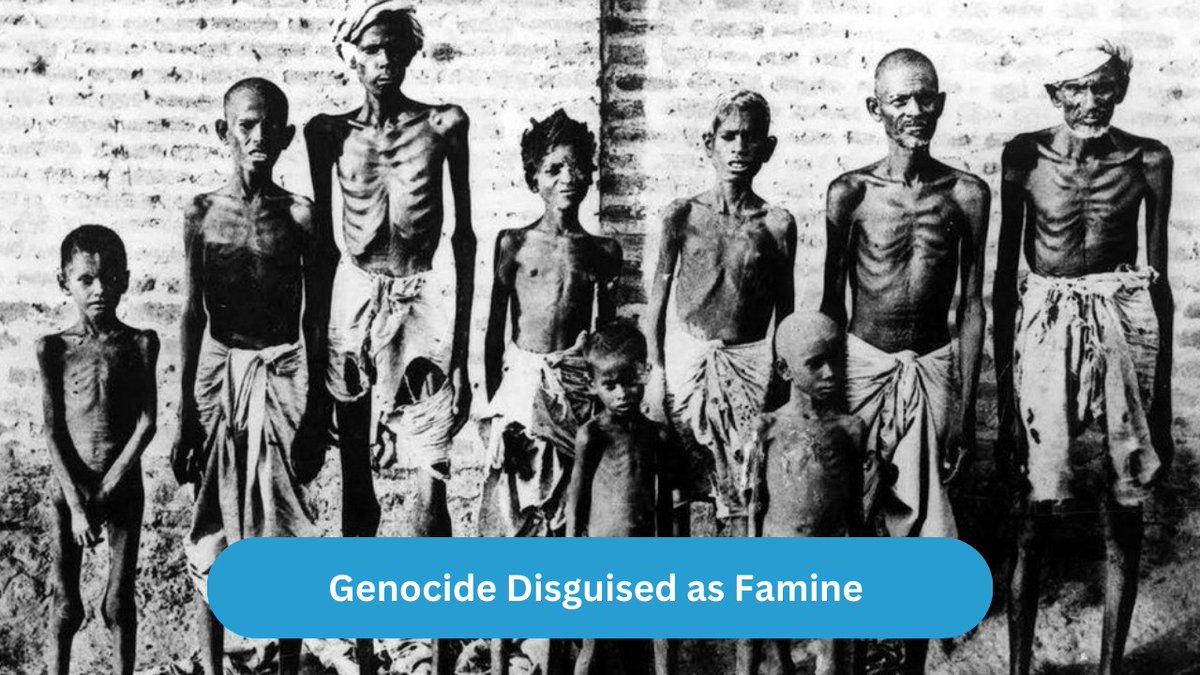 IHindudvesha's tweet photo. 31 famines in just 190 years under the British, compared to 17 in the 2,000 years before! This isn't mere colonialism; it's a systematic genocide of Bharat!

Wake up, and recognize the racist ideology that bled Bharat dry! #BharatRise #ColonialGenocide

https://t.co/DNyacOR04v