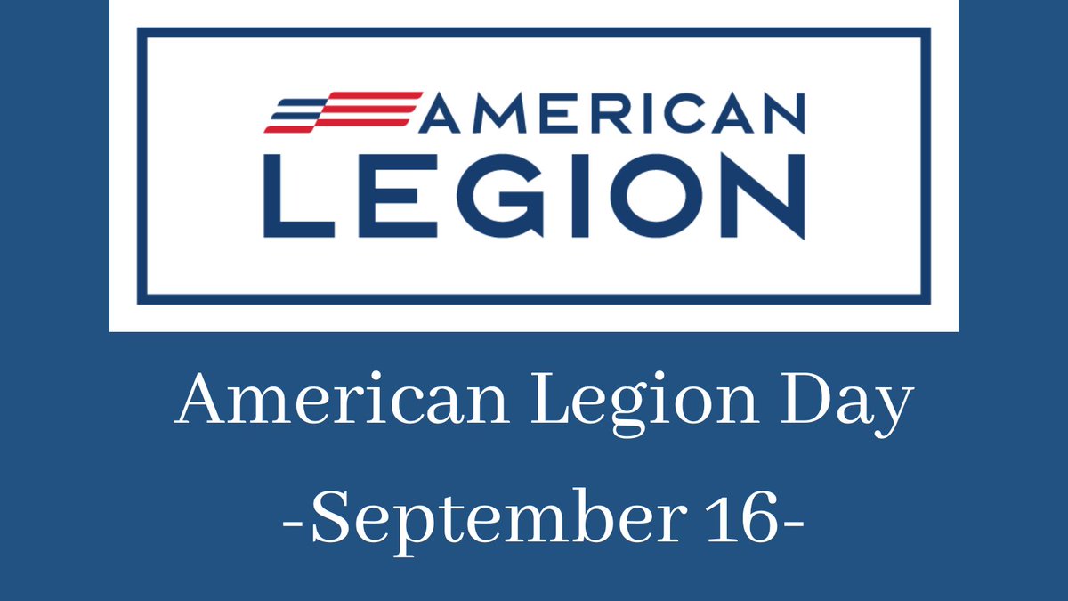 On this day in 1919, The American Legion was granted their federal charter by Congress. 
#AmericanLegionDay <a href="/AmericanLegion/">The American Legion</a>