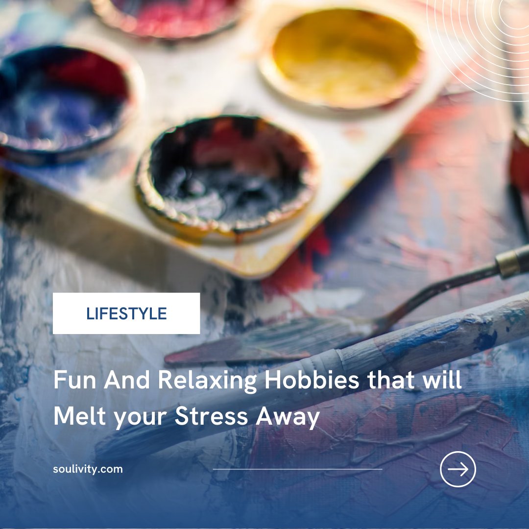 SoulivityM's tweet image. If you do one of these things, you’ll soon find that you can sustain your #hobby without adding to your #stress. #funhobbies #relaxing #relaxinghobbies #soulivity #lifestylemagazine

Read more: soulivity.com/lifestyle/fun-…