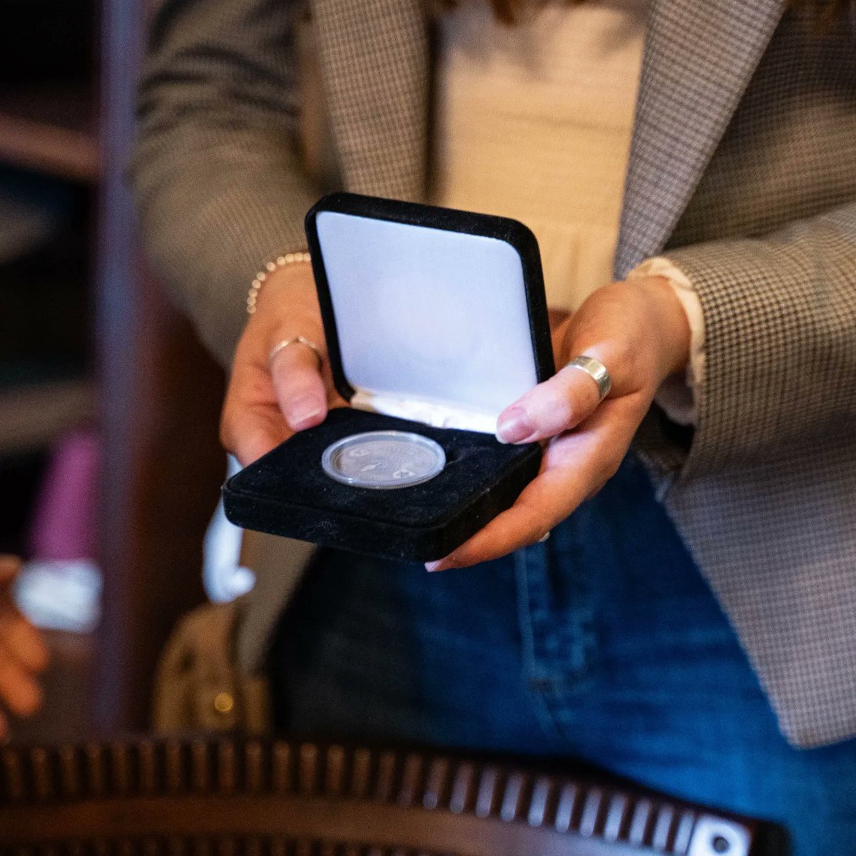 The Duchess of Rutland &amp; I were delighted to present the first Belvoir Prize for Poetry to Georgia Sanderson at <a href="/BelvoirCastle/">Belvoir Castle</a>. Georgia, a student at <a href="/uniofleicester/">University of Leicester</a>, received the highest marks out of all the portfolios of poetry which were submitted for assessment in 2022. 1/2