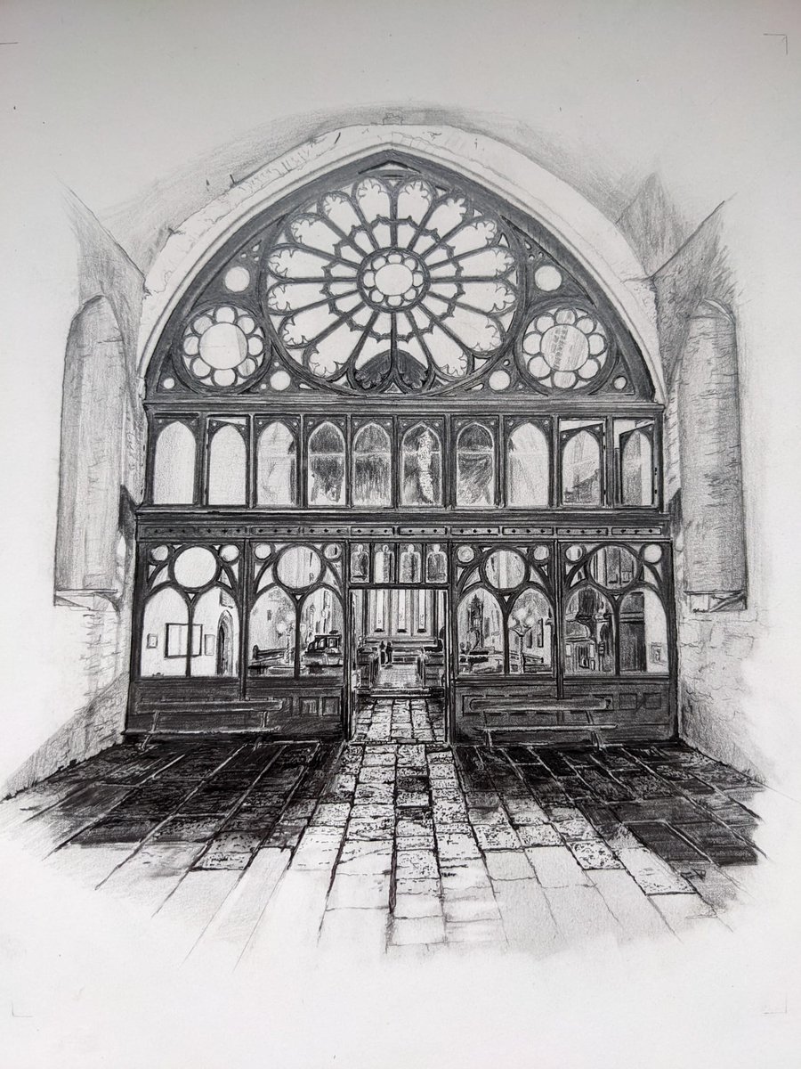 Resonance (@resonancetalks) on Twitter photo The drawing of the interior Oak Screen of <a href="/StFlannansCath/">St Flannanβs Cathedral</a>, which took place during #ResonanceTalks is not quite finished, though it's coming along beautifully!
Once the work is finished and framed it will be donated to fundraising efforts for the ongoing repairs. The drawing of the interior Oak Screen of <a href="/StFlannansCath/">St Flannanβs Cathedral</a>, which took place during #ResonanceTalks is not quite finished, though it's coming along beautifully!
Once the work is finished and framed it will be donated to fundraising efforts for the ongoing repairs.