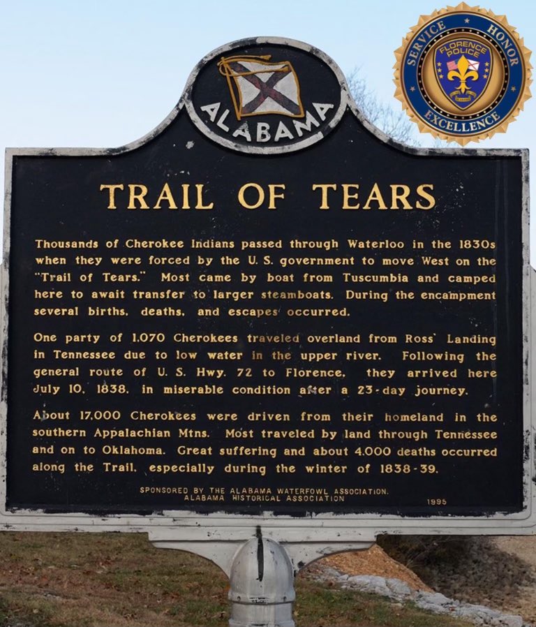 The Trail of Tears Commemorative Motorcycle Ride will come through Florence this afternoon. We are expecting the ride to come through between 12:30pm and 1:30pm. The ride will enter Florence city limits from the east via U.S. Hwy 72.