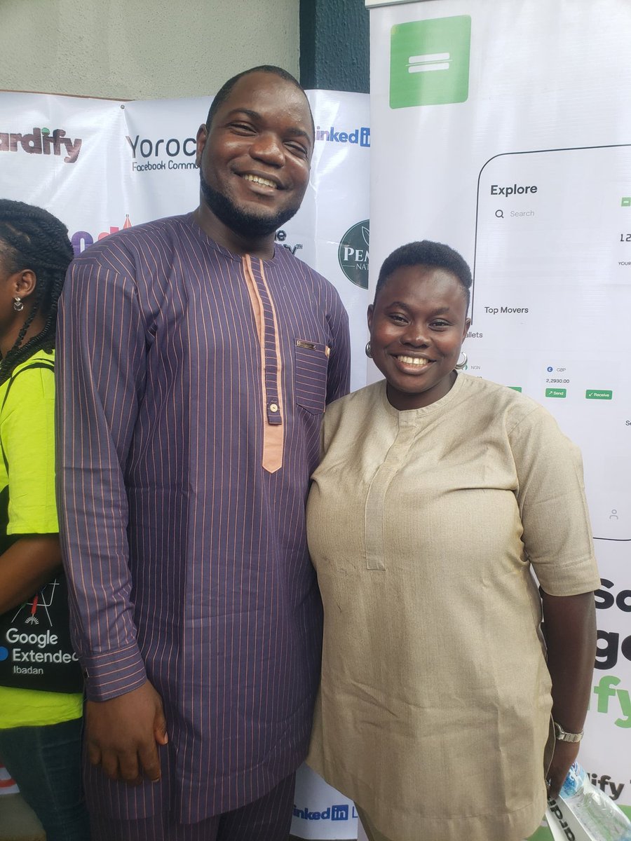 TheRealOmoAsipa's tweet photo. Getting a lot of Value at LinkedIn Local Oyo 2.0 @linkedinlocal
Met my lecturer @DrOlusolaAyoola back in the days from the department of electrical and electronic engineering UI, Having a nice weekend from here.
#LinkedInlocalOyo https://t.co/u3XF1SDfuC