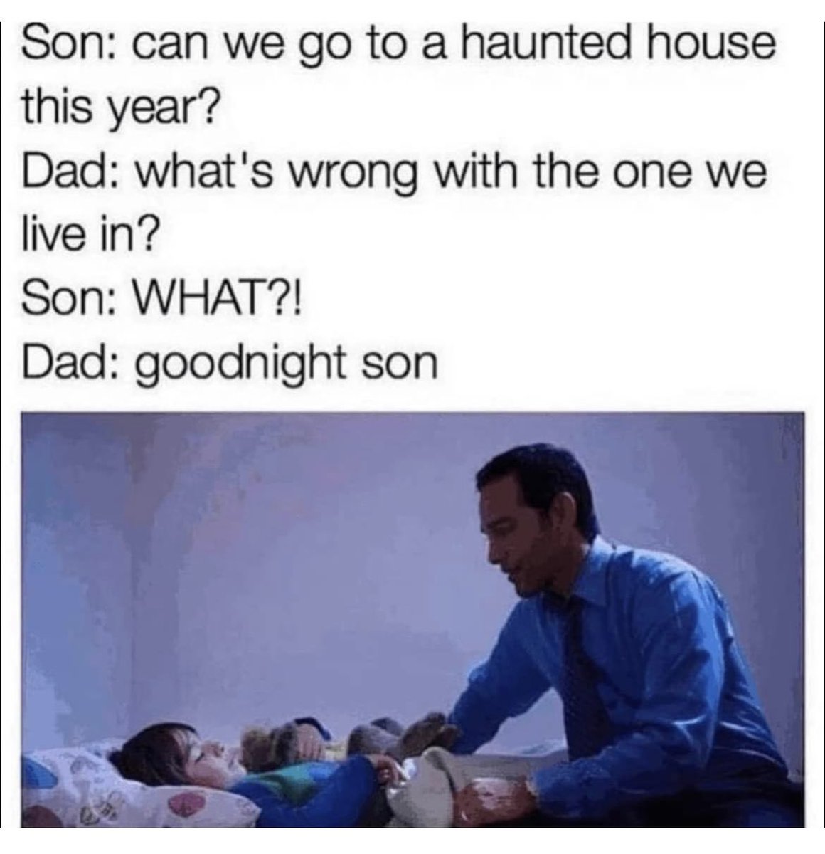 Wait… what? #haunted #hauntedhouse #goodparenting