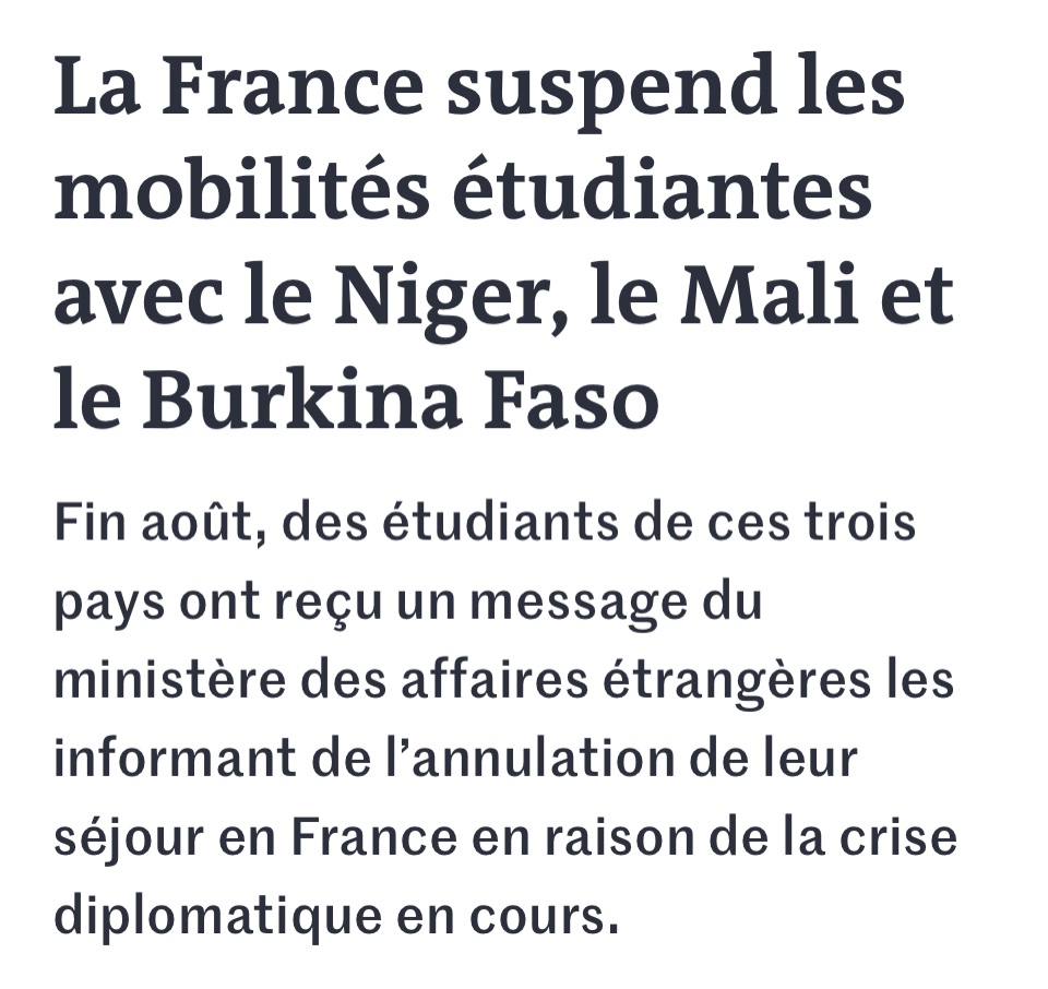 L’infamie du samedi.