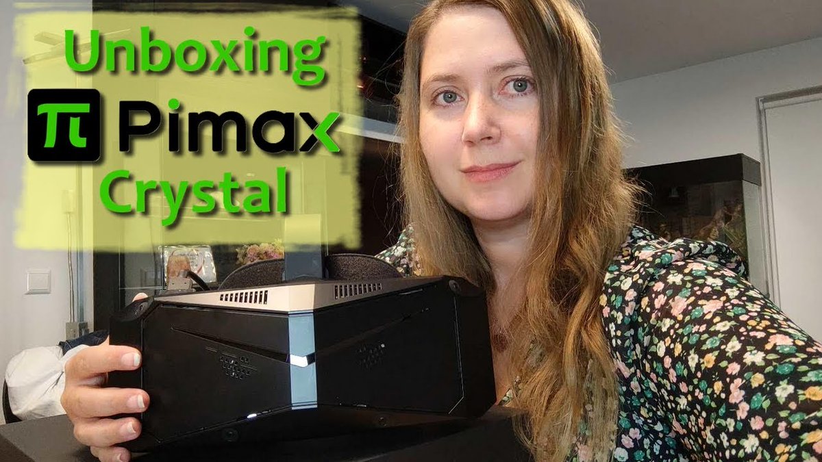 Hey 😁 
Ich bin soooo glücklich, dass ich nun auch eine Pimax Crystal habe 🤩 💎 Ich freue mich so sehr mit ihr zu zocken!!! Meine Erfahrungen werde ich natürlich mit euch teilen.
Aber erstmal gibts das Unboxingvideo: youtu.be/zcbYTcp5VOI
<a href="/pimaxofficial/">Pimax</a> #vr #VirtualReality