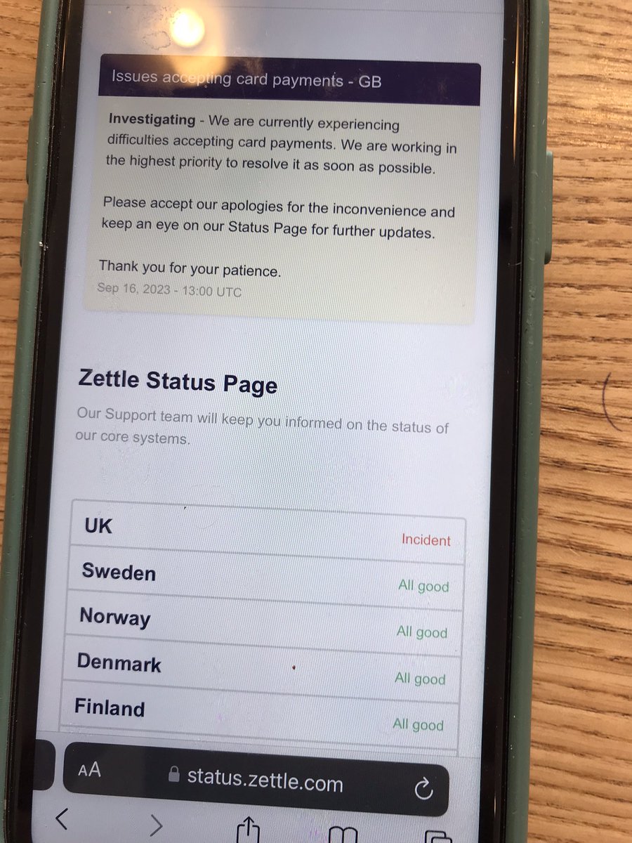 Useless: losing money AGAIN <a href="/ZettlebyPayPal/">Zettle by PayPal</a> #paypal <a href="/PayPalUK/">PayPal UK</a>