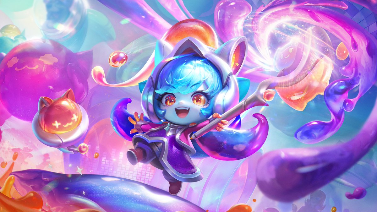 Lulu Chibi Champion and Sprite Promo Art & River Sprite Pirate