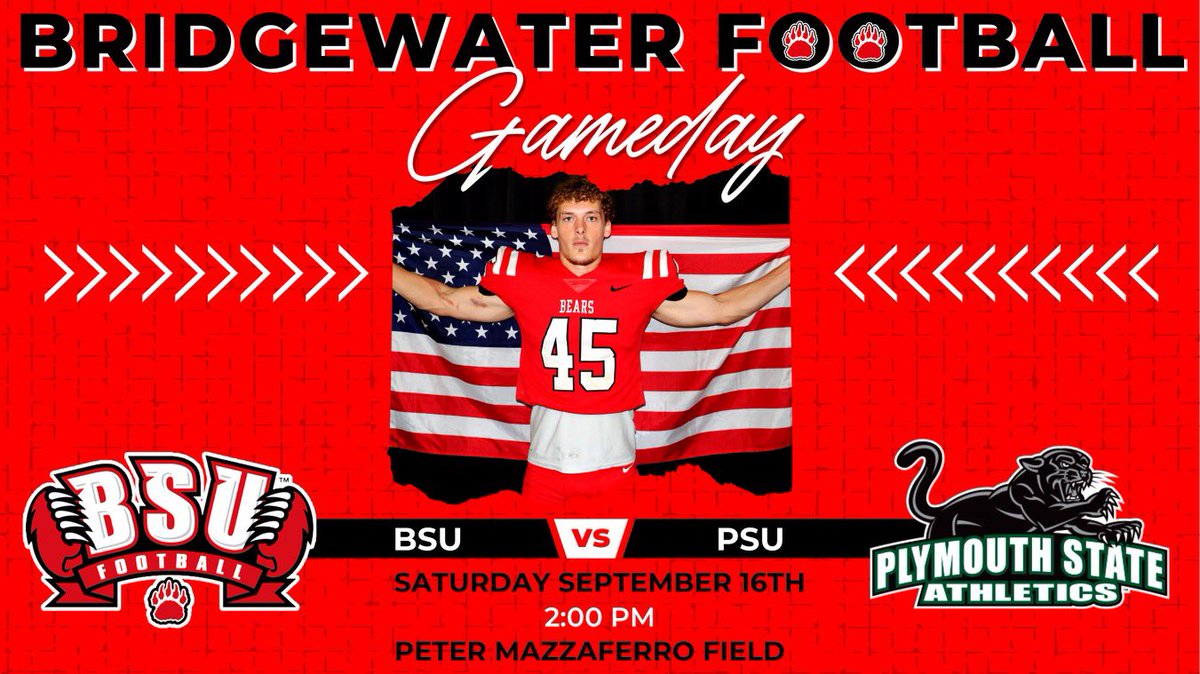 Bridgewater State Bears (@bsubears) on Twitter photo โผ๏ธ๐ป๏ผง๏ผก๏ผญ๏ผฅ๏ผค๏ผก๏ผน๐ปโผ๏ธ
โข
๐๏ธ ๐๐ผ๐๐๐๐ฟ๐ผ๐ ๐๐๐๐๐๐๐ฝ๐๐ 16๐ฉ๐
๐ ๐ซ๐จ. ๐๐๐
โฐ 2:00 ๐๐
๐ ๐๐๐๐๐ ๐๐ผ๐๐๐ผ๐๐๐๐๐ ๐๐๐๐๐ฟ
โข
#ส๊ฑแดสแดแดส๊ฑ #สsแดาแดแดแดสแดสส โผ๏ธ๐ป๏ผง๏ผก๏ผญ๏ผฅ๏ผค๏ผก๏ผน๐ปโผ๏ธ
โข
๐๏ธ ๐๐ผ๐๐๐๐ฟ๐ผ๐ ๐๐๐๐๐๐๐ฝ๐๐ 16๐ฉ๐
๐ ๐ซ๐จ. ๐๐๐
โฐ 2:00 ๐๐
๐ ๐๐๐๐๐ ๐๐ผ๐๐๐ผ๐๐๐๐๐ ๐๐๐๐๐ฟ
โข
#ส๊ฑแดสแดแดส๊ฑ #สsแดาแดแดแดสแดสส