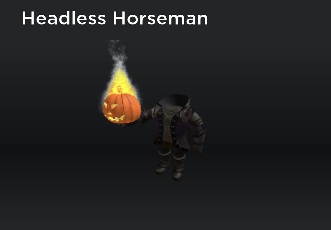👻 BIG GIVEAWAY  - FREE HEADLESS HORSEMAN! 🎃

❤️ LIKE ❤️
♻️RETWEET♻️
✨FOLLOW✨
💬 TAG 2 RANDOM PEOPLE IN THE REPLIES💬

⏰ENDS IN 4 DAYS ⏰
🍀GOOD LUCK 🤞
#Roblox #rtc #robloxugc #RobloxFreeUGC #robux #robuxgw #robloxgw