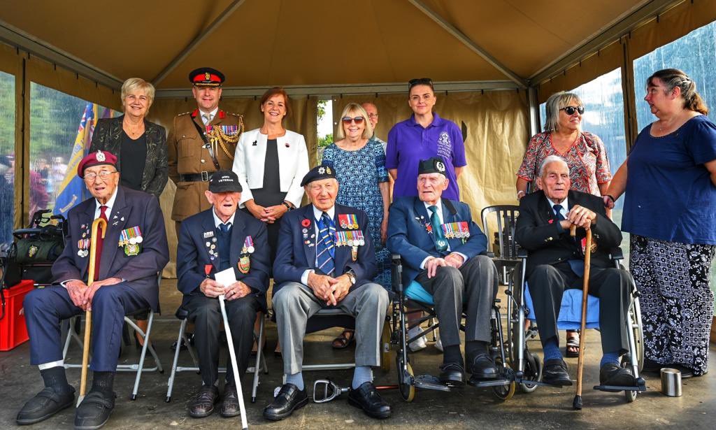 In the Netherlands with our great friends and supporters <a href="/agnes_schaap/">agnes schaap</a> the Mayor of Renkum <a href="/JoannaRoperFCDO/">Joanna Roper</a> the British Ambassador and <a href="/PiersStrudwick/">Piers Strudwick</a> the Defence Attaché <a href="/ukinnl/">UK in NL🇬🇧🇳🇱</a>