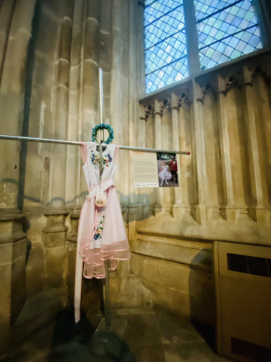 Alongside the Costume for Gloucester in the Cathedral are community clothes with their own stories to tell. See it all until 1 October.